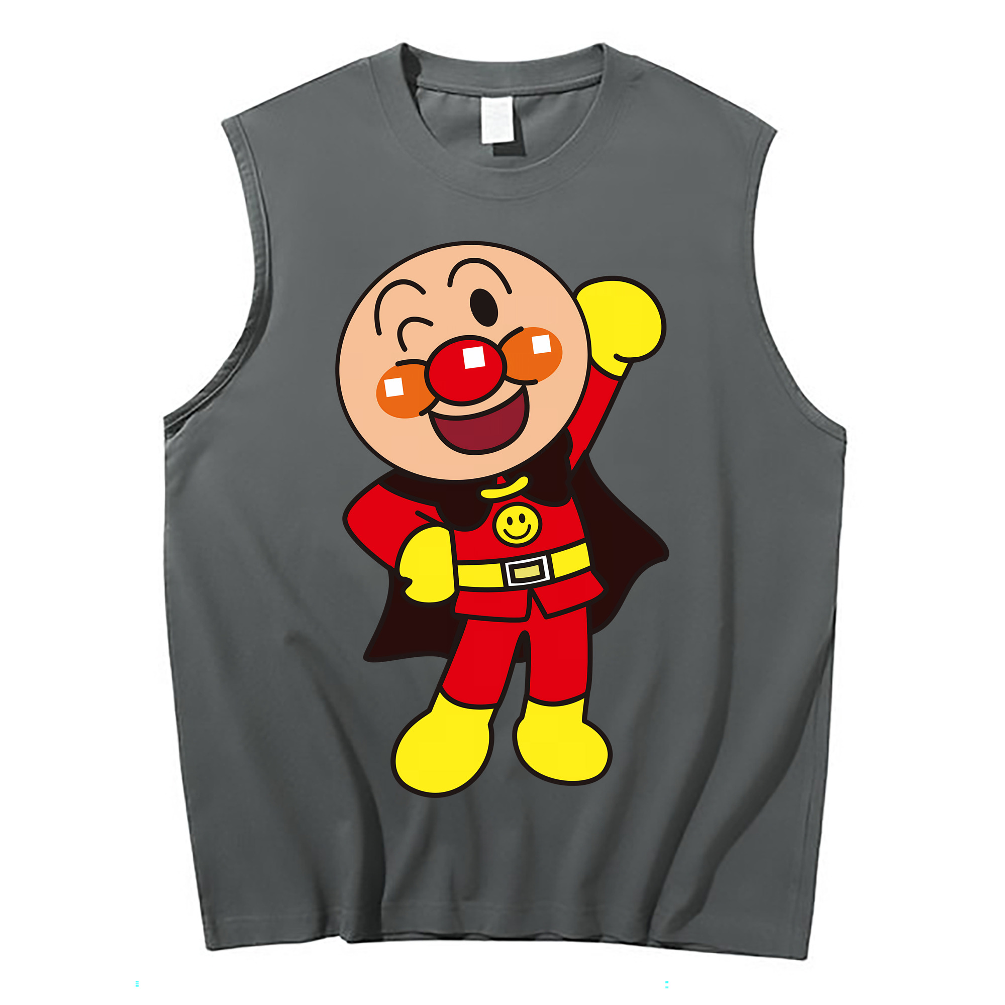 （画像用） アンパンマン Anpanman コットン100％タンクトップ（フロントプリント）